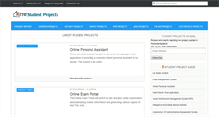 Desktop Screenshot of freestudentprojects.com